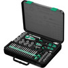 Wera 160785, 8100 SA/SC 2 Zyklop Speed Ratchet Set, 1/4" drive and 1/2" drive, metric, 43 pieces