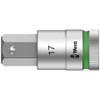 Wera 004210, 8740 C HF 2 Zyklop bit socket set with 1/2" drive, with holding function, 6 pieces