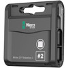Wera 057790, Bit-Box 20 V Robertson, # 2 x 25 mm, 20 pieces