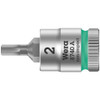 Wera 003881, Belt A 2 Zyklop In-Hex-Plus bit socket set with holding function, 1/4" drive, 8 pieces