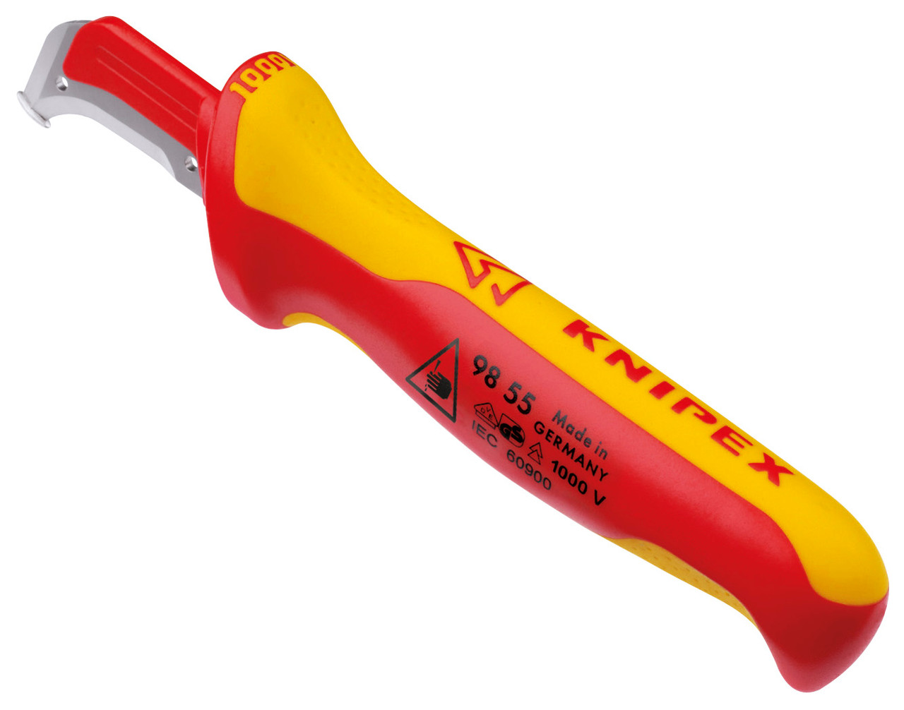 Knipex 98 55 SB, Dismantling Knife-1000V Insulated - WhaleSupply.com