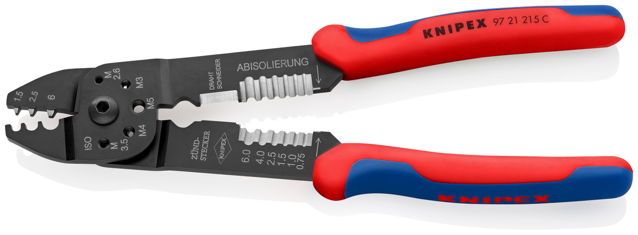 Knipex 97 21 215 C, Crimping Pliers, 9