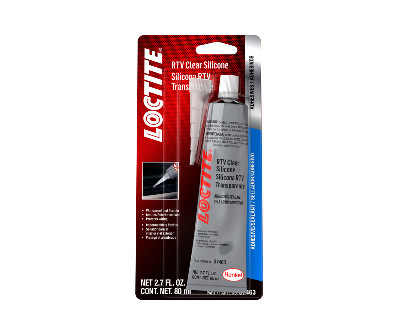 Loctite silicón rtv transparente