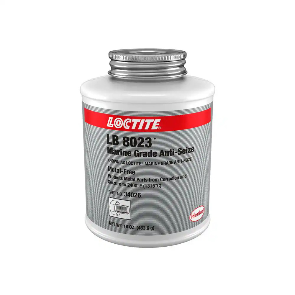 Loctite 275026, LB 8023 Marine Grade Anti-Seize, 16 oz Brushtop