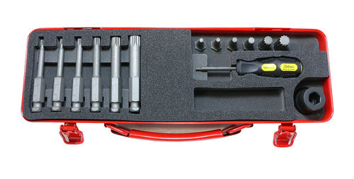 くっちーに Koken 14210X, 1/2 Sq. Dr. Bit + Bit Holder Set XZN M4-M12 14