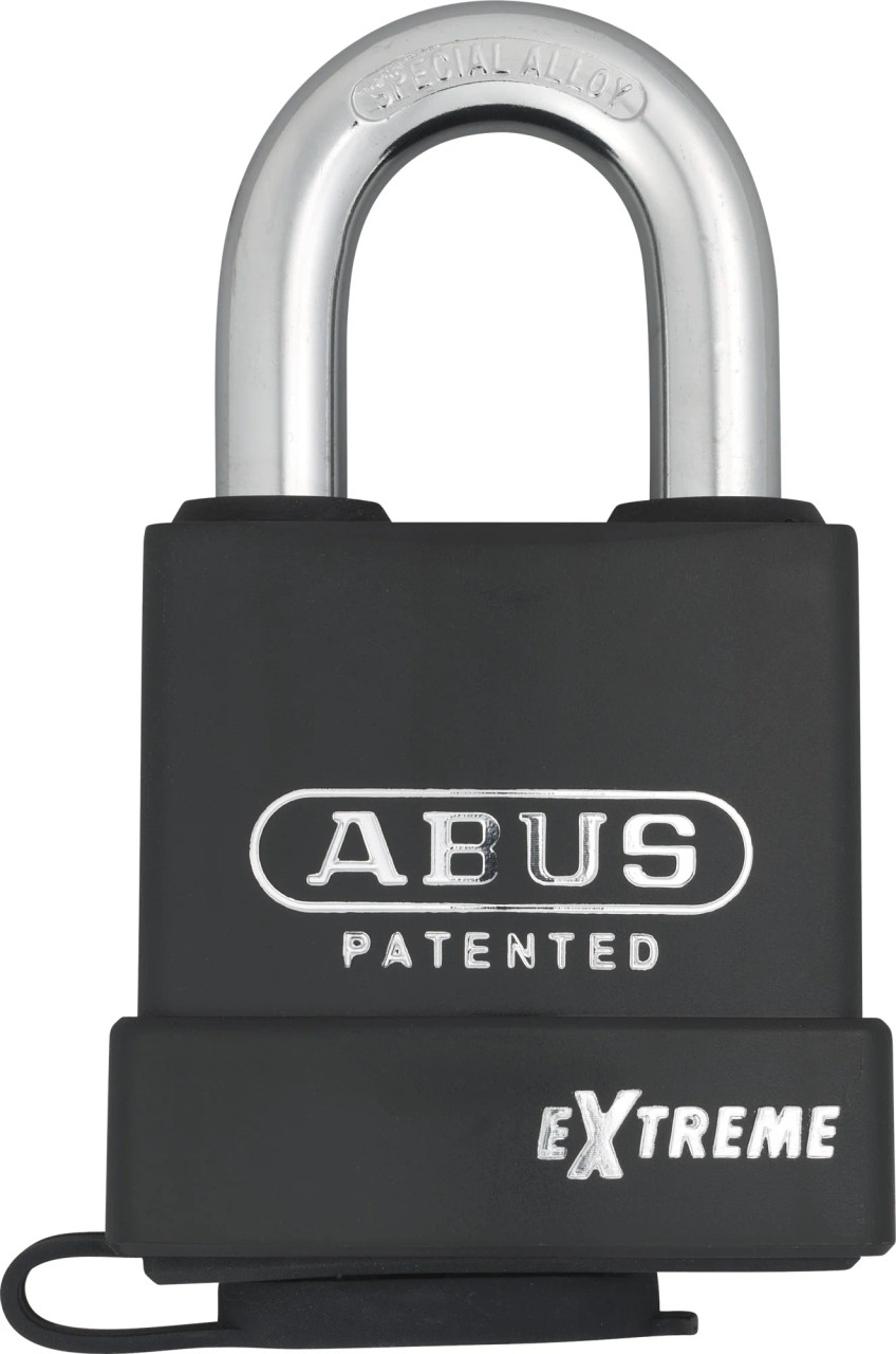 Abus 83WP-IC/63, Keyed Padlock,1 in,Rectangle,Black - WhaleSupply.com