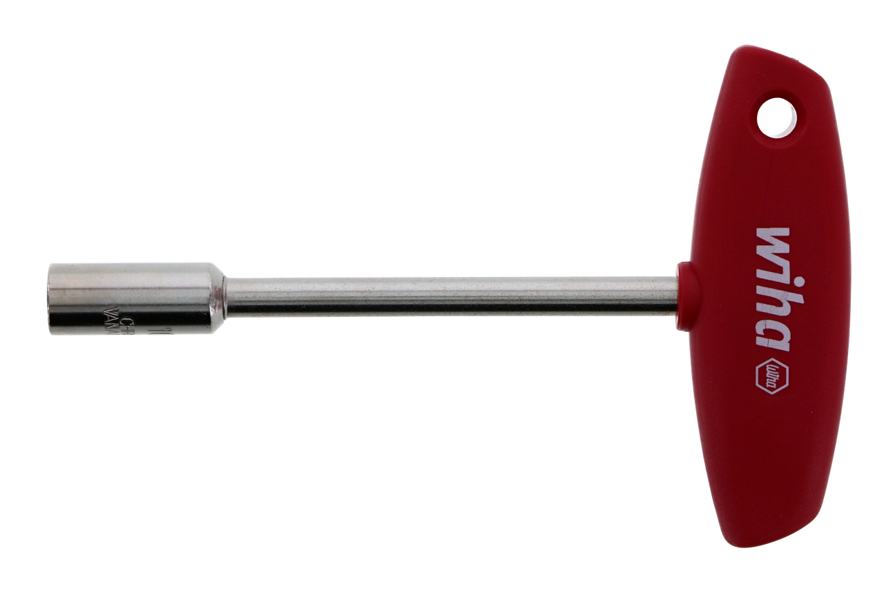 Wiha 33612 Classic Grip T-Handle Nut Driver 10.0mm - WhaleSupply.com