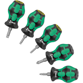 Wera 008871, Stubby Set 2 Screwdriver set, 5 pieces
