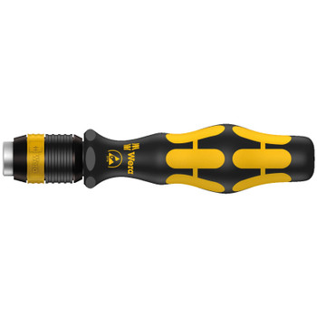 Wera 051273, 813 R ESD Bitholding screwdriver, non-magnetic, 1/4" x 90 mm