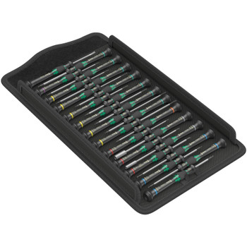 Wera 134000, Kraftform Micro Big Pack 1 screwdriver set for electronic applications, 25 pieces
