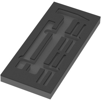Wera 137382, 9882 Foam insert hammer set 1, empty, 172 x 30 x 392 mm