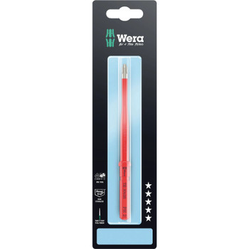 Wera 006580, Kraftform Kompakt VDE 3062 iS Take it easy SB, stainless steel, PH 1 x 157 mm