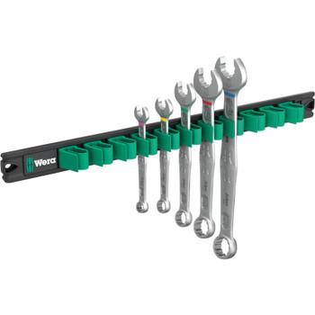 Wera 020234, 9641 Magnetic rail 6003 Joker 2 Ring spanner set, 5 pieces