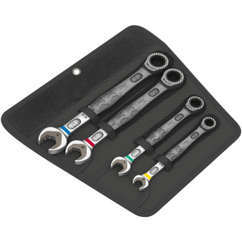 Wera 073290, 6000 Joker 4 Set 1 Set of ratcheting combination wrenches, 4 pieces