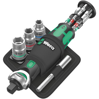 Wera 004283, 8009 Zyklop Pocket Imperial Set 2, 18 Pieces