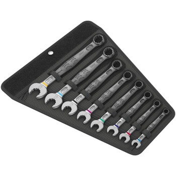 Wera 020241, 6003 Joker 8 Imperial Set 1 Combination Wrench Set, Imperial, 8 Pieces
