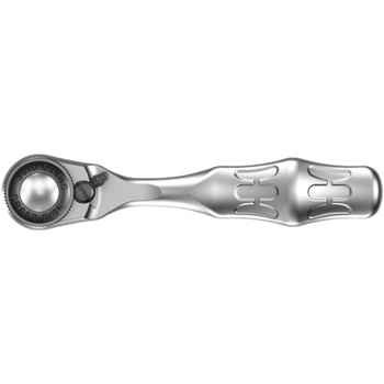 Wera 003793, 8008 A Zyklop Mini 3 Ratchet With 1/4" Drive, 1/4" x 87 mm