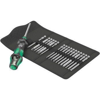 Wera 057482, Kraftform Kompakt Turbo 1, 19 Pieces