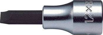 Koken 4005.60-16, 1/2 Sq. Dr. Bit Socket Slotted 2.5x16  Length 60mm