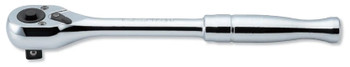 Koken 4753PB, 1/2 Sq. Dr. Ratchet Handle  24 teeth  Length 250mm Push Button Polished Handle