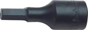 Koken 4012A.100-7/32, 1/2 Sq. Dr. Bit Socket  7/32 Hex Length 100mm