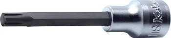Koken 4027.140-M10, 1/2 Sq. Dr. Bit Socket Ribe-CV M10  Length 140mm