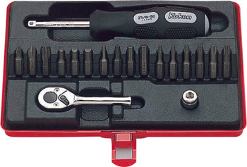 Koken 2276, 1/4 Sq. Dr. Bit set 19 pieces - WhaleSupply.com