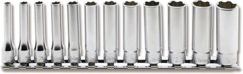 Koken RS2310M/12, 1/4 Sq. Dr. Socket set  4-14mm Surface   12 pieces