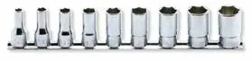 Koken RS3305XA/9, 3/8 Sq. Dr. Socket set  1/4-3/4 12 point 200mm  9 pieces