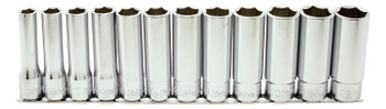 Koken RS4305M/10, 1/2 Sq. Dr. Socket set  10-22mm 12 point 300mm  10 pieces