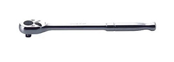 Koken 2753P-160, 1/4 Sq. Dr. Ratchet Handle  20 teeth  Length 160mm  Polished Handle