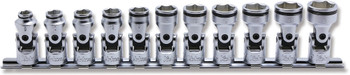 Koken RS3441M/11, 3/8 Sq. Dr. Universal NUT GRIPÂ® Socket set  8mm-19mm - 11 pieces