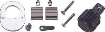Koken 3774PL, 3/8 Sq. Dr. Ratchet Handle  24 teeth Locking Flexible Head Length 265mm  Polished Handle