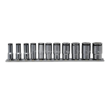 Koken RS2350X/11 Special 1/4 Sq. Dr. Semi-Deep NUT GRIPÂ® Socket Set  5-14mm - 11 pieces