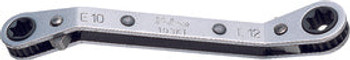 Koken 102KT-E6XE8, Reversible Ratcheting Ring Wrench TORXÂ® E6xE8 - Length 108mm_main