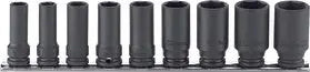 Koken RS13301X/9, 3/8 Sq. Dr. Socket set  8-22mm 6 point  Thin walled 9 pieces