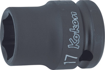 Koken 14401M-9, 1/2 Sq. Dr. Socket  9mm 6 point Length 38mm Thin walled_main