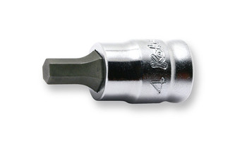 Koken 2010MZ.50-6, 1/4 Sq. Dr. Bit Socket  6mm 6 point Length 50mm Z-series_main