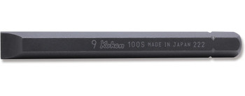 Koken 100S.80-10, 5/16 Hex Dr. Bit Slotted 1.6 x 10  Length 80mm
