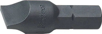 Koken 100S.32-11, 5/16 Hex Dr. Bit Slotted 1.6 x 11  Length 32mm