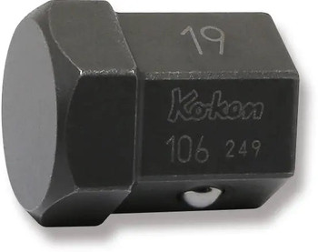 Koken 106-19H, Bit  14mm x 17mm Hex Length 24mm