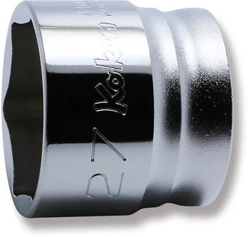 Koken 4400MZ-27, 1/2 Sq. Dr. Socket  27mm 6 point Length 30mm Z-series