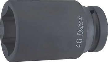 Koken 18301M-50, 1 Sq. Dr. Socket  50mm 6 point Length 108mm Thin walled