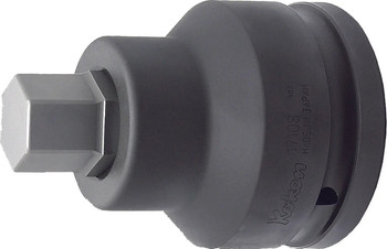 Koken 17108.32-32, 1.1/2 Sq. Dr. Bit Socket  32mm Hex Length 115mm