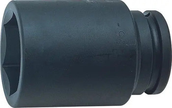 Koken 17300M-80, 1.1/2 Sq. Dr. Socket  80mm 6 point Length 165mm