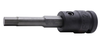Koken 14134M.58-3, 1/2 Sq. Dr. Bit Socket  3mm Hex Length 58mm_main