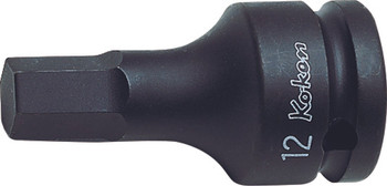 Koken 14012M.60-4, 1/2 Sq. Dr. Bit Socket  4mm Hex Length 60mm_main