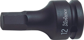 Koken 14012M.60-7, 1/2 Sq. Dr. Bit Socket  7mm Hex Length 60mm