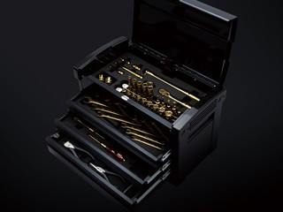 Nepors NTX740AGL, Toolset (42 pcs.) Artisan Gold
