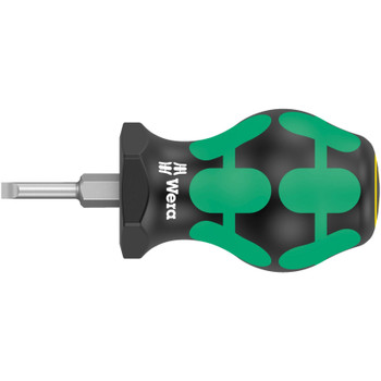 Wera 008840, 335 Stubby/Carburetor Screwdriver, 0.6 x 3.5 x 24.5 mm